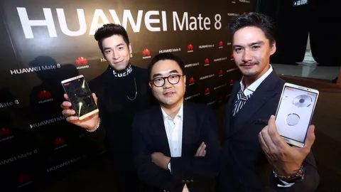 มาแล้ว Huawei Mate 8 สมาร์ทโฟนดีไซน์เฉี่ยว เน้นตลาดพรีเมียมในอาเซียน