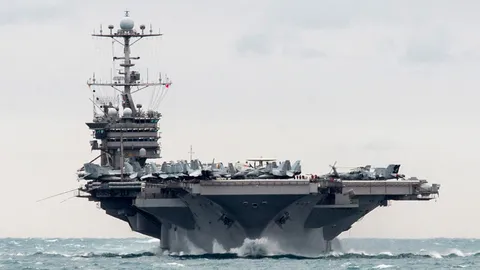 อิหร่านอ้าง ส่งโดรนลาดตระเวนบินผ่าน-ถ่ายรูปเรือบรรทุกเครื่องบินมะกัน