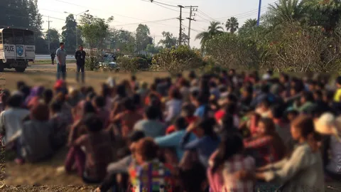 จนท.บุกรวบต่างด้าว 172 คน ซ่อนตัวในป่าอรัญประเทศ