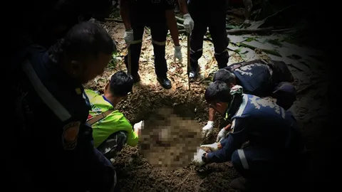 รวบครบแล้ว 4 โจ๋เมืองลุงโหด ลวงฆ่าอริฝังป่า ข่มขืนแฟนสาวโยนทิ้งเหว