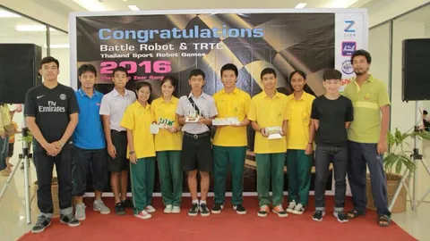 น่าชื่นชม! ร.ร.นครพนมวิทยาคม คว้าแชมป์หุ่นยนต์ต่อสู้ระดับ ม.ปลาย  
