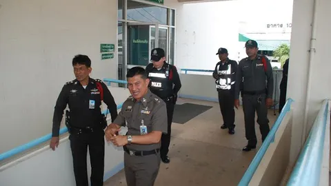 คุ้มกันเข้ม! เหยื่อสาวโดนแทง-โยนลงเหว หวั่นถูกปิดปาก