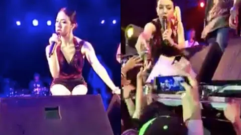 เค้าจะจับ...! ‘จ๊ะ อาร์สยาม’ แจง คลิปของขึ้นสาดแอลกอฮอล์ใส่คนดูหน้าเวที