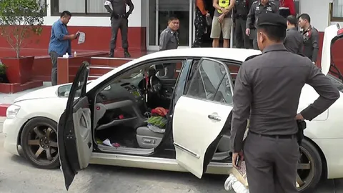 เก๋งป้ายแดงแหกด่าน รองผกก.หวิดสิ้นชื่อ