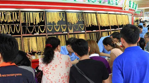 ใกล้ตรุษจีน ตลาดทองคึกคัก มีแนวโน้มปรับขึ้น สวนทางหุ้น