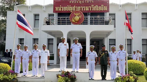 ผบ.ทร.มาเลย์ เยี่ยมหน่วยทหารเรือสัตหีบ สนใจแก้ปัญหาประมงของไทย