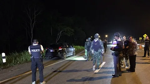 โหดมาก!! คนร้ายกราดยิงเอ็ม16 ถล่มผู้ใหญ่บ้านยะลา ดับสลด