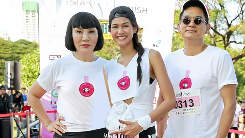 "พลอยแกมเพชร" วิ่งการกุศลฉลองเข้าปีที่ 25