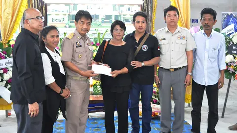 ผวจ.ชุมพร เตรียมมอบเงินช่วยภารโรง ที่ถูกช้างป่าเหยียบเสียชีวิต