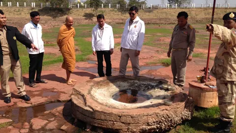 น้ำไม่แห้งดั่งรักไม่มีหมด อ.หนองฮี ปรับปรุง 'บ่อพันขัน' รับวันวาเลนไทน์