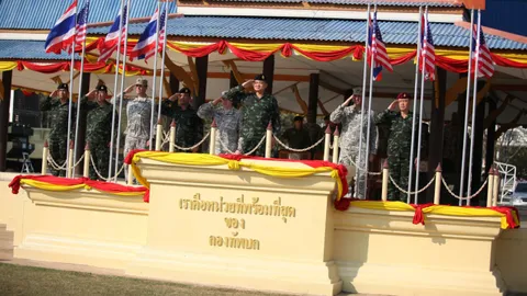 ทบ.ไทย-สหรัฐฯ เปิดการฝึกร่วมผสมคอบร้าโกลด์ 16 ที่เมืองลิง