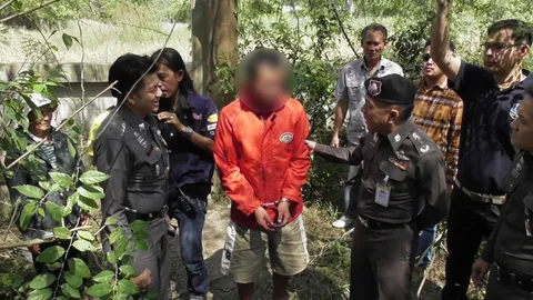 หนุ่มฆ่าเมียเพื่อนหมกดงกระถิน อ้างลอบเป็นชู้ มีปากเสียง บีบคอ-เตะจนตาย