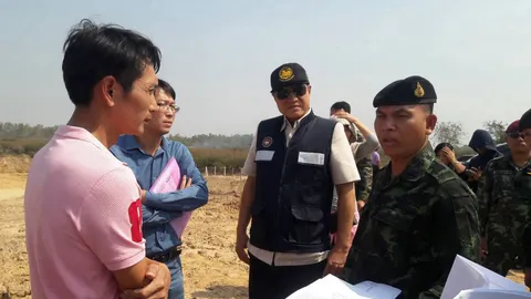 ทหารบุกตรวจ! ร้อง ส.ส.เพื่อไทยอุบลฯ ลอบดูดทราย-ขุดดิน ผิด ก.ม.