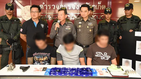 ตร.ภูเก็ตจับยาบ้าลอตใหญ่ ตะลึงแก๊งโฉด ใช้คนแทนค่ามัดจำ!   