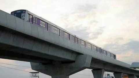 รฟม.คำนวณรายได้สายสีม่วง-เดินรถ 1 สถานีจ้าง BEM 2 ปี 11 ปีแรกขาดทุนขอรัฐหนุน