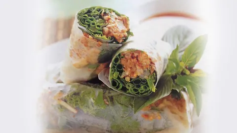 เมี่ยงสดมังสวิรัติ