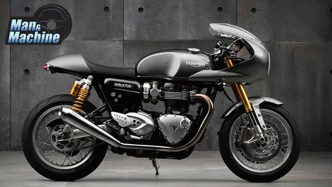 หล่อลากพื้น TRIUMPH THRUXTON R จักรยานยนต์ของคนวัยเก๋า