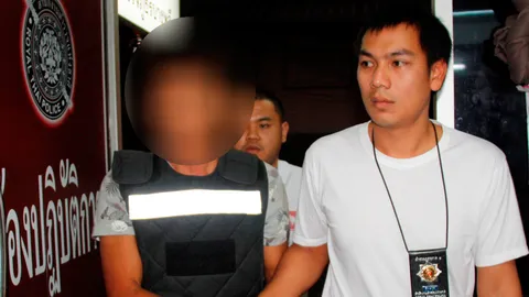 หนุ่มพม่าฆ่าโหด บีบคอแม่บ้านสัญชาติเดียวกันลากศพไปเผาอำพรางคดี