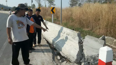 ตรวจโค้ง 100 ศพวังสะพุง! พบยุบ-เอียง ผญบ.ยันตายมากกว่าร้อยแน่