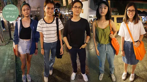 ฮิปได้อีก! ลุคนี้แหละไม่มีเอาต์ สตรีทแฟชั่น ยีนส์เนเวอร์ดาย