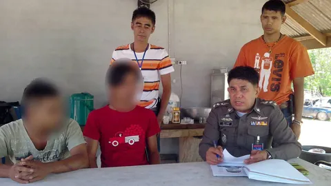 ยังปฏิเสธ! ตร.ช้างกลางจับ 2 หนุ่มไทย จับสาวพม่ามัด-ข่มขืน ขณะนอนป่วย