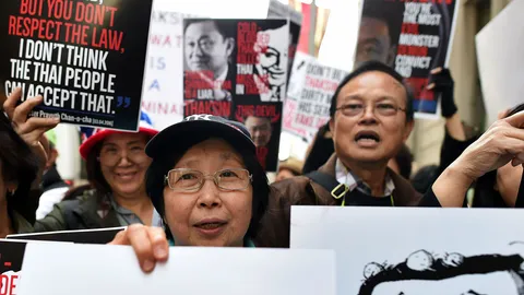 กปปส.นิวยอร์ก รวมตัวตะเพิด 'แม้ว' จ้อเวทีโลกสหรัฐฯ