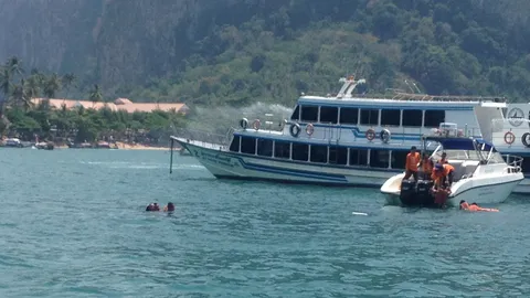 รอง ผบ.ตร.ติดตาม 'กระบี่โมเดล' ซ้อมแผนอุบัติเหตุทางทะเล