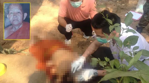 สลด! พระชราล้มหัวฟาดพื้นมรณภาพ ค้นกุฏิพบห่อเงินเกือบ 2 แสน