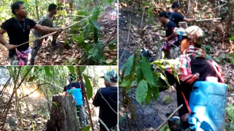 ไฟไหม้ป่ากระบี่ ลาม 30 ไร่-เผาปรับพื้นที่พัทลุง ทำสวนลองกองวอด