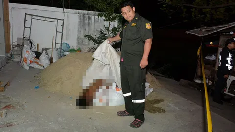 คุณลุงช่างทาสี ตั้งวงเหล้าเมา ยื่นหน้าอาเจียนระเบียงชั้น 4 พลาดตกดับ