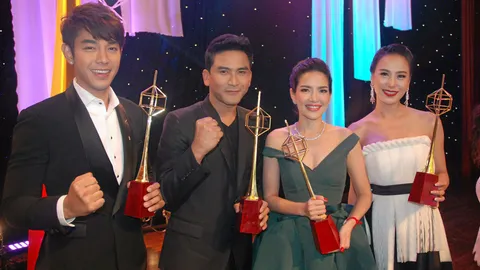 ‘ป๋อ-อ้อม’คว้า โทรทัศน์ทองคำ