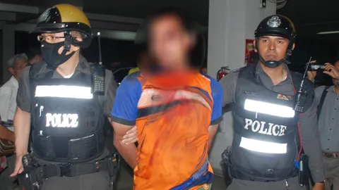 ดาบตำรวจเมืองตรัง เข้าระงับเหตุ ถูกคนร้ายยิงสวนเข้าลิ้นปี่เจ็บสาหัส