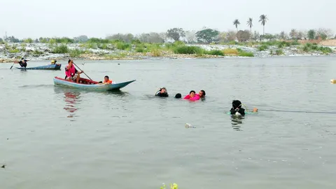 ร้อนจัด! กำแพงเพชร 2 คนงานเมียนมาจมน้ำ ดับ 1 เมียท้อง 5 เดือน รอด