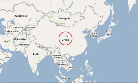 แผนที่โบราณ 400 กว่าปีก่อน ระบุตำแหน่งจีนเป็นศูนย์กลาง