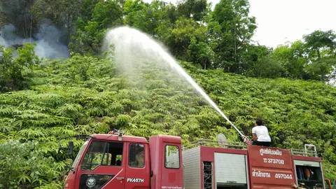 ไฟไหม้ภูเขาช้างสีห์ เมืองคอน เสียหายกว่า 10 ไร่ ตร.เร่งหาสาเหตุ