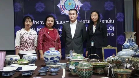 ปปง.ส่งมอบสมบัติแผ่นดินคดี 'พงศ์พัฒน์' ให้กรมศิลป์ฯ ค่ากว่า 11 ล.