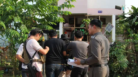 โดนล้อมจับ! อดีตทหารค้ายาบ้ายอมตายหนีผิด เมียตะโกน 'สู้ไม่ไหวให้ยิงตัวเองซะ'