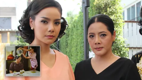 ‘เหมียว ชไมพร’ รับโมโห! กองละครสั่ง ‘หยก’ เอาข้าวต้มจริงราดหัว