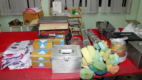 เด้ง 5 เสือ สน.ดอนเมือง เซ่นทหารบุกทลายบ่อน ย่านสรงประภา