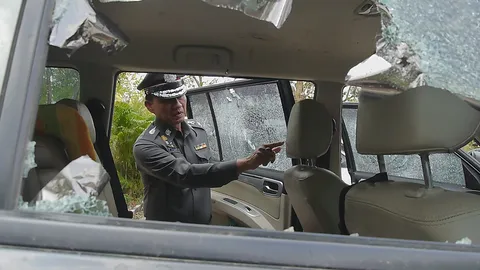 พุ่งปมธุรกิจส่วนตัว ยิงถล่มรถ อดีตกำนันบ้านบึงดับ