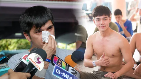 ชิน ร่ำไห้ห่วงแม่ หมดสิทธิ์จับใบดำใบแดง โดนทหาร! บูม สมัครเอง