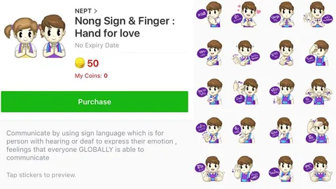 ออกสติกเกอร์ไลน์ 'ภาษามือไทย' รายได้สมทบทุน ผ่าตัดประสาทหูเทียม