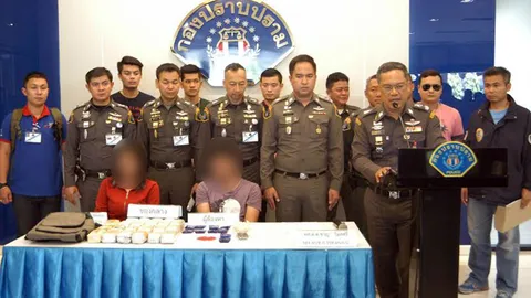 ป.รวบหนุ่มชาวเขา-สาวลาวรับจ้างขนยาบ้า 4.6 หมื่นเม็ด หาเงินแต่งงาน