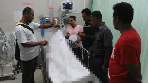 เพื่อนบ้านบาดหมาง คว้ามีดกะซวกสาวดับ โจ๋คู่กรณีโดนยิง-แทงสาหัส