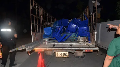 ตร.ปทุมฯมึน ไล่ล่าหกล้อซิ่งฝ่าด่าน ยิงยางแตกนึกว่าจบ วิ่งเข้าป่าไร้วี่แวว