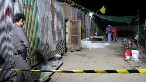 น้องสาวถูกสามีทำร้าย! พี่เข้าห้าม ยื้อมีดพลาดปาดคอน้องเขยดับ