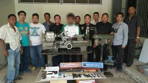 รวบหนุ่มเปิดเฟซบุ๊ก รับผลิตปืนเถื่อนตามออเดอร์