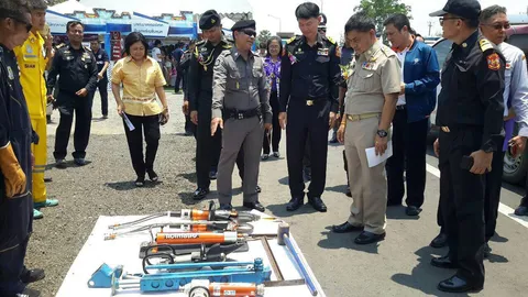 บุรีรัมย์ "สงกรานต์ปลอดภัย ส่งเสริมวัฒนธรรมไทย สร้างวินัยจราจร" 