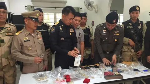  ป.ป.ส.ปูพรมยึดทรัพย์ ตร.นอกรีต แก๊งยาบ้า กว่า 20 ล้าน