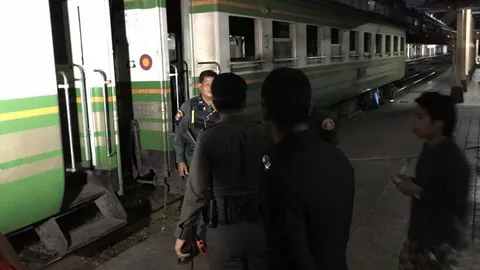 รถไฟเมืองคอน-ยะลา วิ่งปกติแล้ว หลังโจรใต้ยิงถล่ม จนท.เก็บหลักฐานเพิ่ม